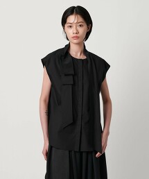 ＜AEWEN MATOPH＞不規則領結罩衫