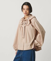 ＜AEWEN MATOPH＞抓皺綁結罩衫 日本製