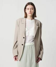 ＜AEWEN MATOPH＞墊肩2釦西裝外套 日本製