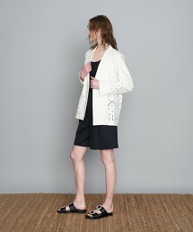 ＜AEWEN MATOPH＞棉 刺繡 蕾絲 西裝外套 日本製