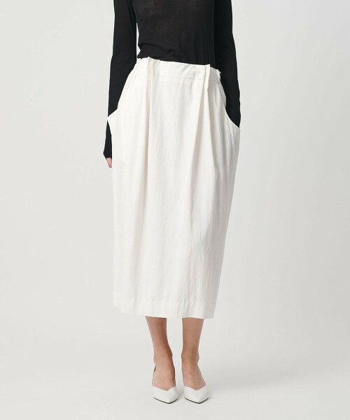 ＜AEWEN MATOPH＞腰部打摺口袋裙