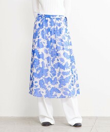 ＜AEWEN MATOPH＞雪紡紗印刷裙 日本製