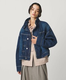 ＜AEWEN MATOPH＞立領牛仔短外套 日本製