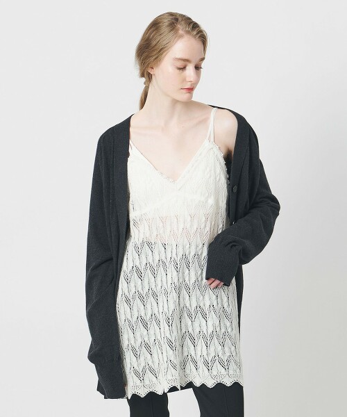 ＜AEWEN MATOPH＞針織蕾絲吊帶洋裝