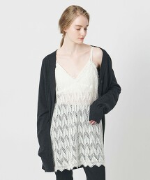 ＜AEWEN MATOPH＞針織蕾絲吊帶洋裝