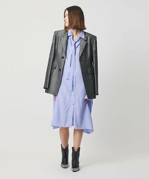 ＜AEWEN MATOPH＞領結襯衫洋裝 日本製