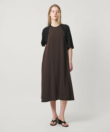 ＜AEWEN MATOPH＞緞背傘狀吊帶洋裝 日本製