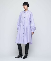 ＜AEWEN MATOPH＞腰部縫褶襯衫洋裝 日本製