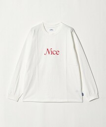 ＜NICE WEATHER＞NICE LOGO長袖T恤