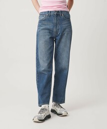 ＜NICE WEATHER＞5口袋直筒牛仔長褲