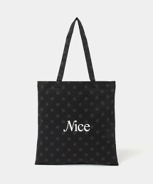 ＜NICE WEATHER＞點點經典LOGO托特包