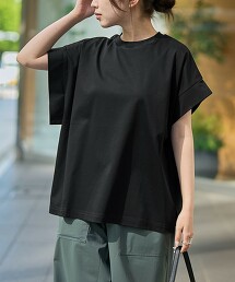 【RONEL】平滑短袖上衣