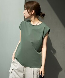 【RONEL】抗UV涼感無袖上衣