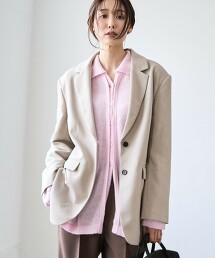 【RONEL】單排寬鬆西裝外套