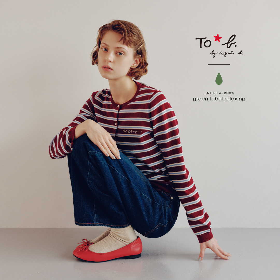 To b. by agnès b. × green label relaxing 聯名系列第二彈發售