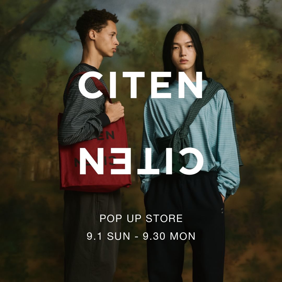 【CITEN POP-UP STORE 高雄｜漢神巨蛋 即將開幕！】