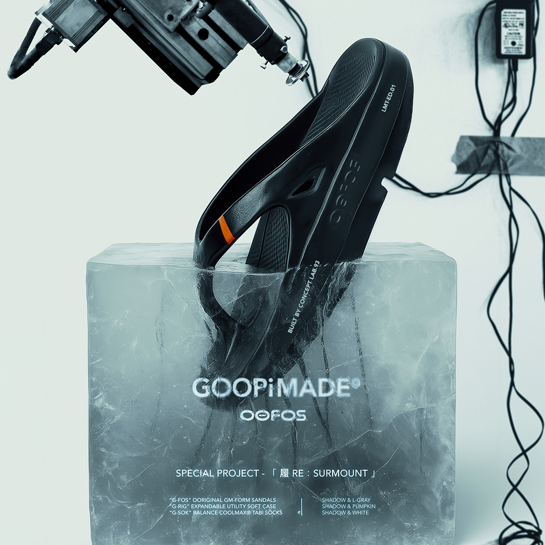 GOOPiMADE x OOFOS 發售預告