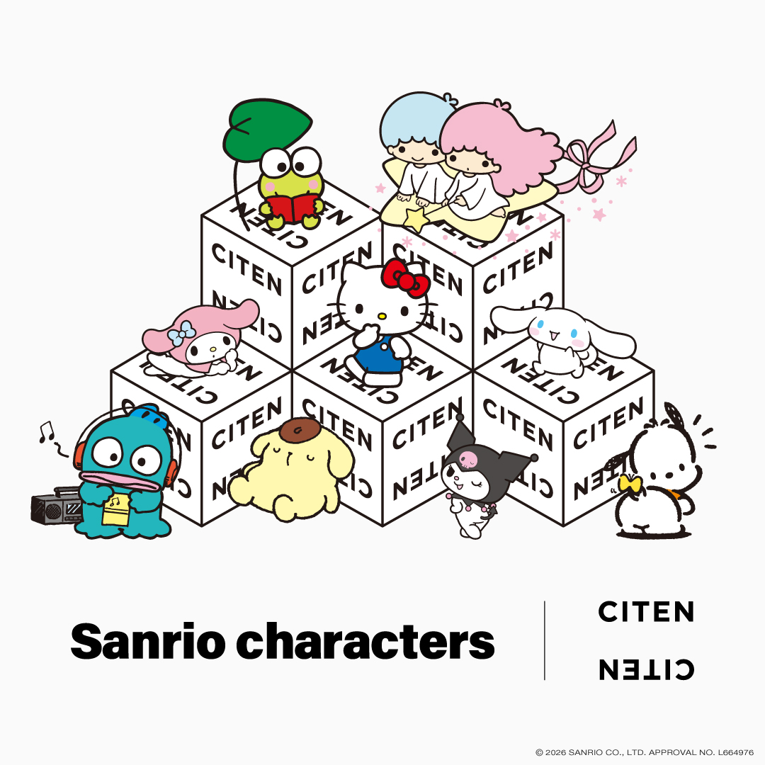 SANRIO Characters × CITEN 聯名系列首次登場