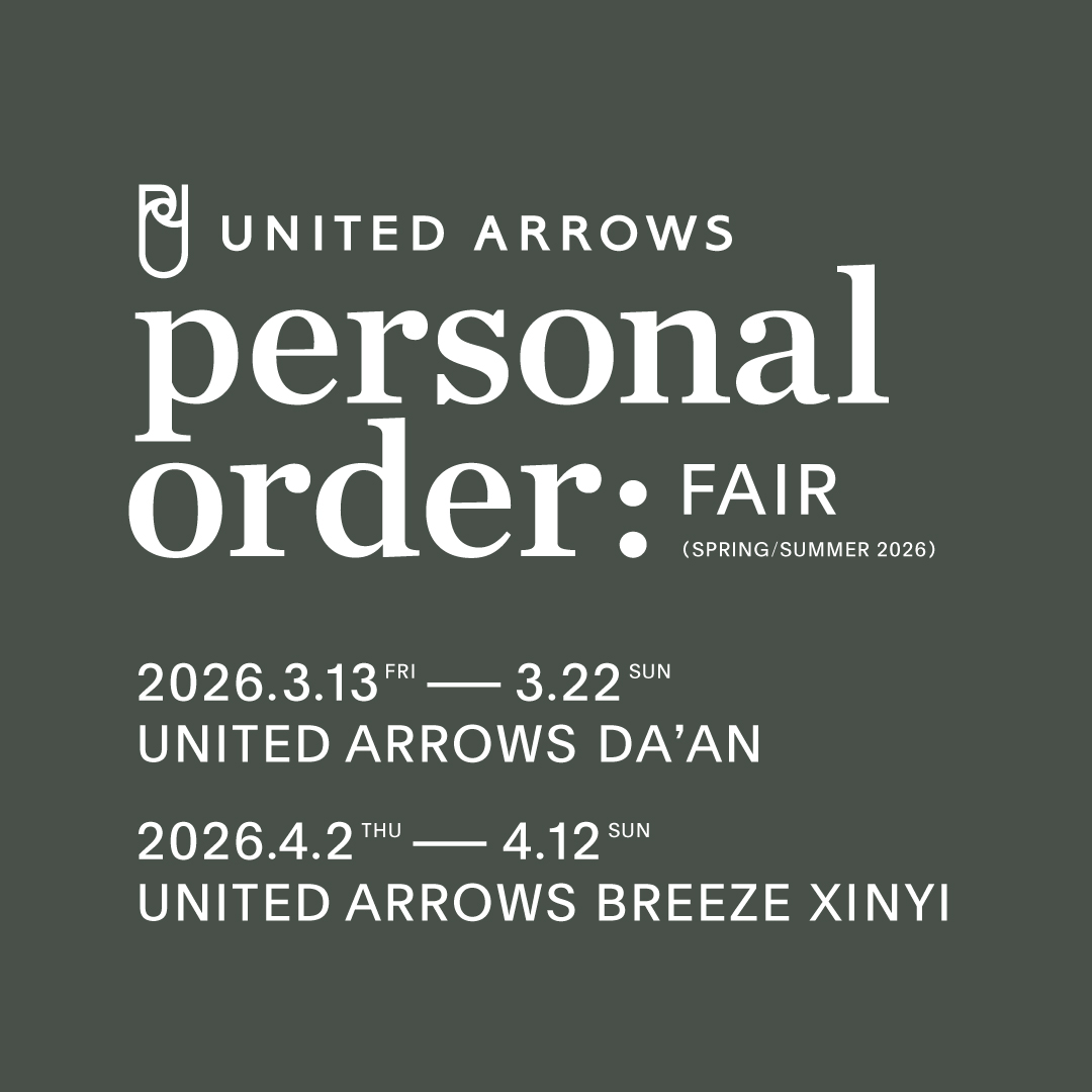 【PERSONAL ORDER FAIR SPRING&SUMMER 2026】