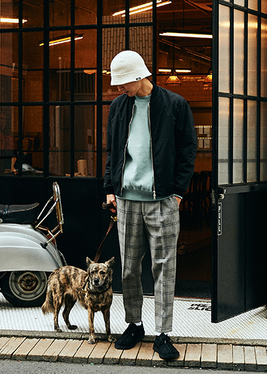 BEAUTY&YOUTH Pertex Zip Blouson