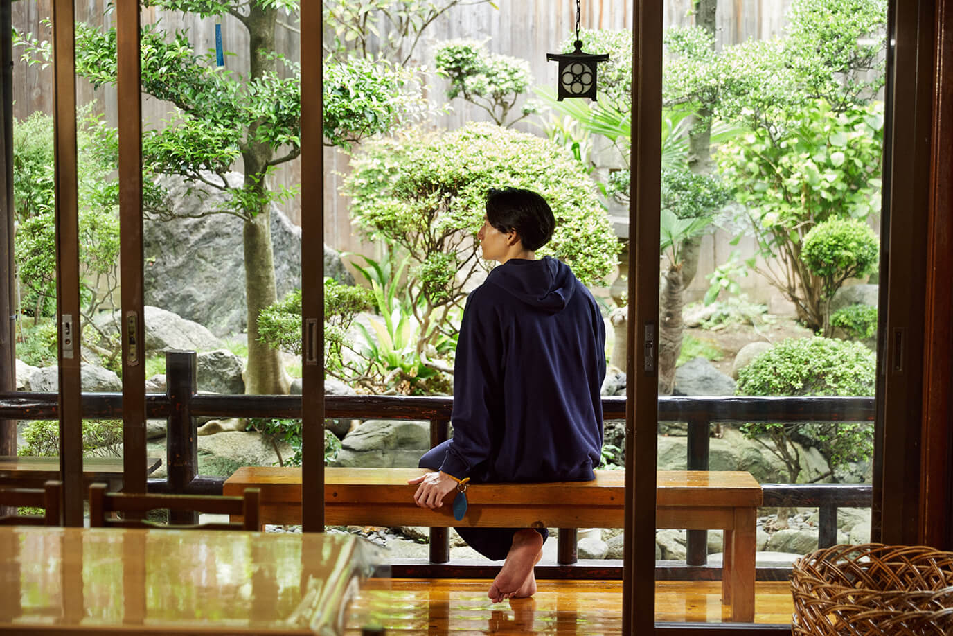 SAUNA BOY綠標穿搭 1