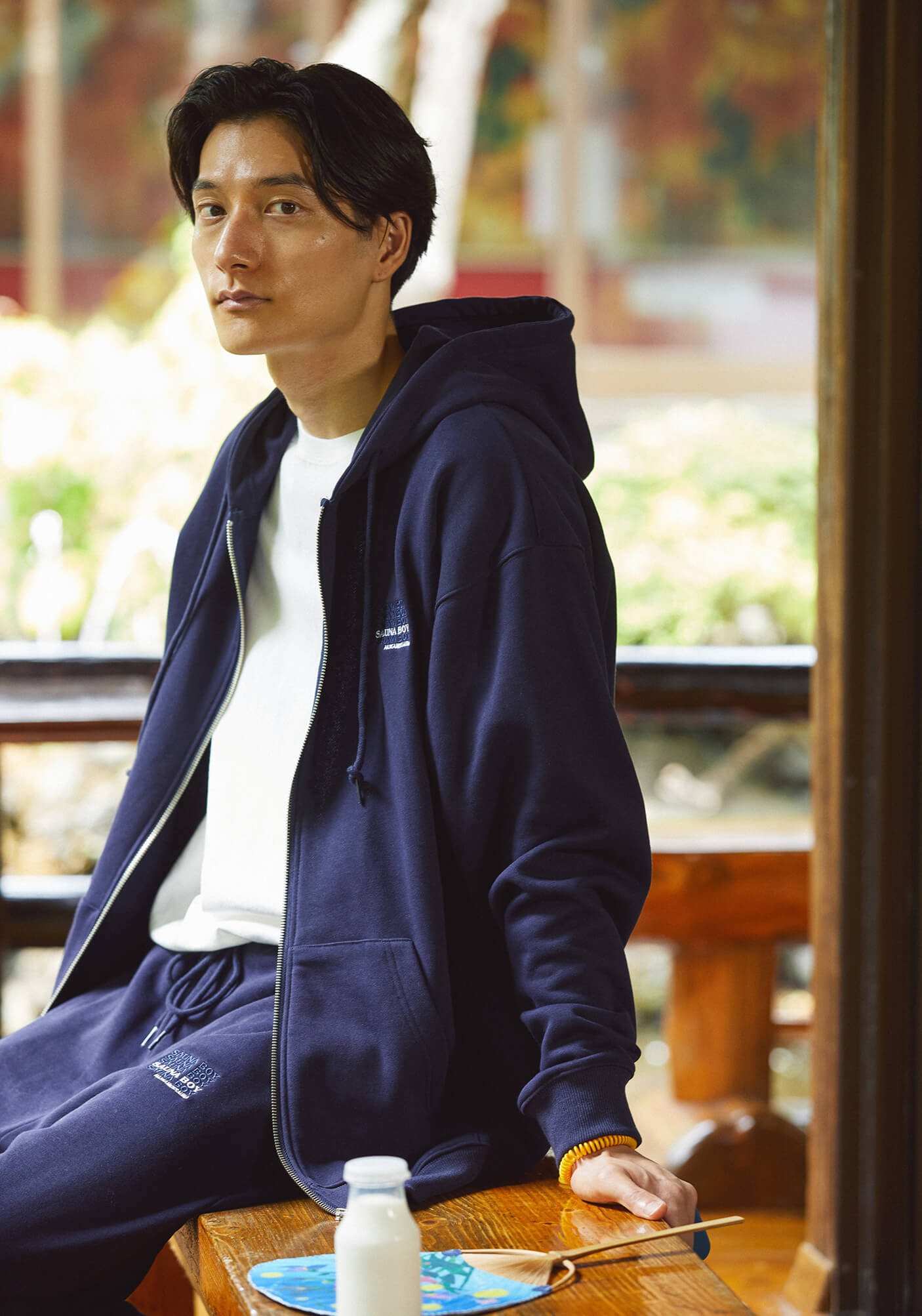 SAUNA BOY綠標穿搭 2