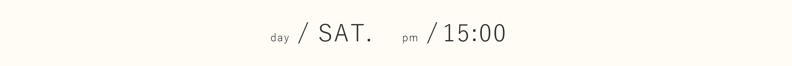 sat 15:00