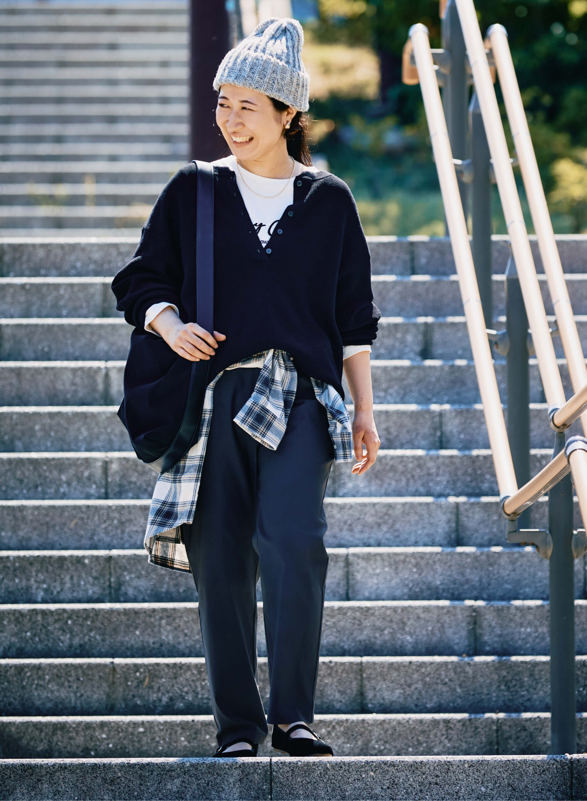 輕便美腿錐形褲