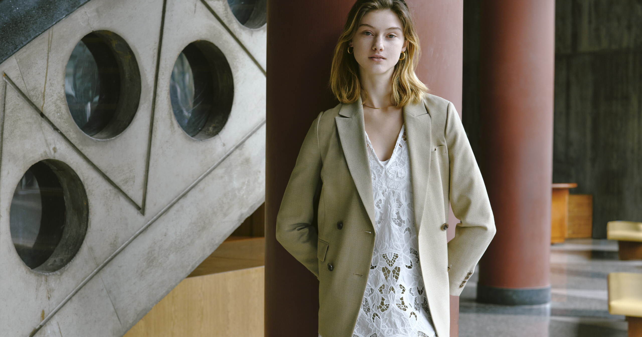 green label relaxing WOMEN 2026 SPRING LOOK