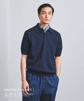 UNITED ARROWS 棉/聚脂纖維 針織POLO COZY