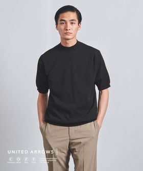 UNITED ARROWS/棉/聚脂纖維 微高領 T恤 COZY