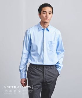 UNITED ARROWS/滑順 寬角領襯衫 COZY