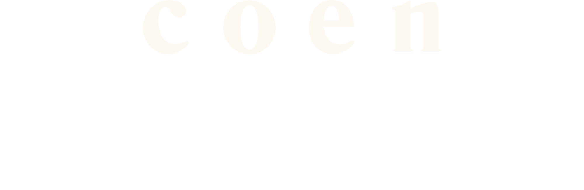 coen Good Taste & Playfulness